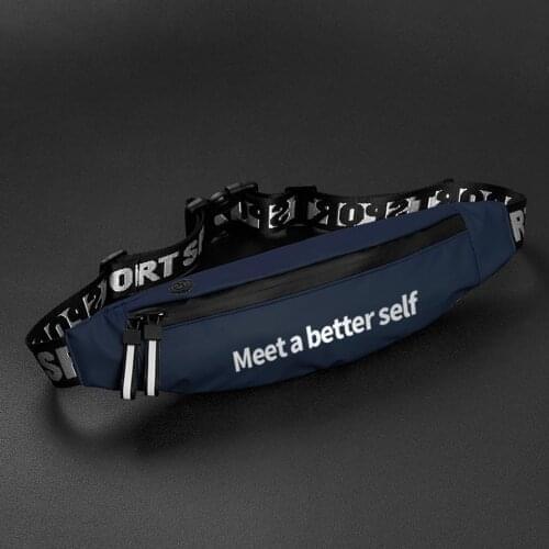 Outdoor Sports Waist Bag Water Repellent Running Mobile Phone Chest Bag Multi-use Sports Belt Men Women Messenger Waist Pouch