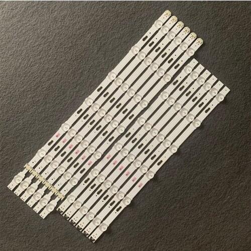 LED bar(12)for Samsung UE50JU6470U UE50JU6500 UE50MU6500 UN50JU7100 UN50MU6070 UN50MU6300 UN50JU6500 BN96-34796A 34795A 34709A