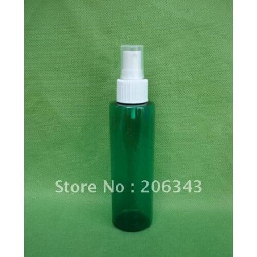 150ml green transparent spray bottle or lotion bottle or toilet water bottle