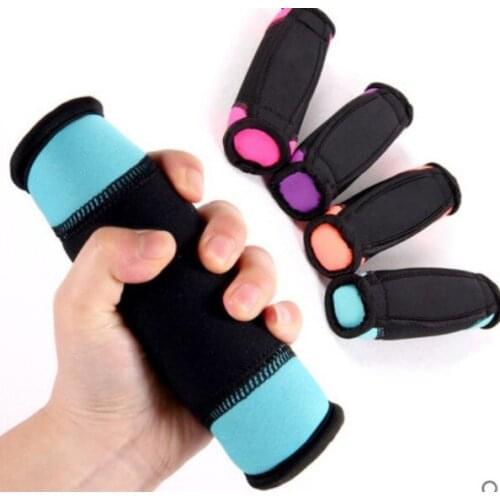 1LB*2pcs soft yoga Dumbbell female aerobics Dumbbell fitness excercise dumbbell running weight-bearing sandbag