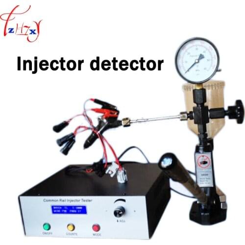 1PC 110-220V High Pressure Common Rail Injector Tester With S60H Nozzle Tester Test Electromagnetic And Piezo Injectors