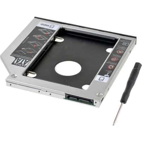 9.5mm SATA 2nd SSD HDD Caddy for Asus N550jk R510c R510e R510l R510v Y481ld Y581ld Y581lc Y582ld Hard Disk Drive Caddy