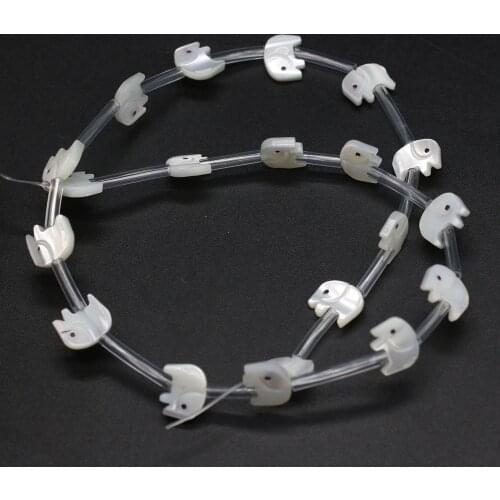 Natural shell sea bead mother-of-pearl piggy-shaped loose spacer beads jewelry making DIY bracelet necklace jewelry accessories