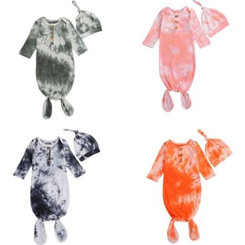 Cathery Babys Sleeping Bags Nightgown Coming Home Outfits Long Sleeve Sleeping Bags Pajama Set Swaddle Blanket Sleepwear