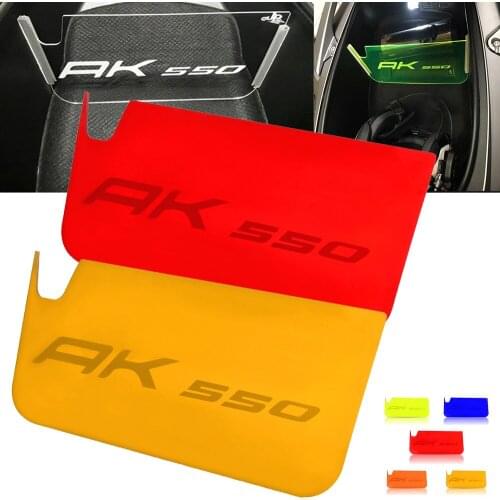 For KYMCO AK550 SCOOTER AK-550 AK 550 2017 2018 2019 2020 Motorcycle Acrylic Luggage compartment Compartment isolation board