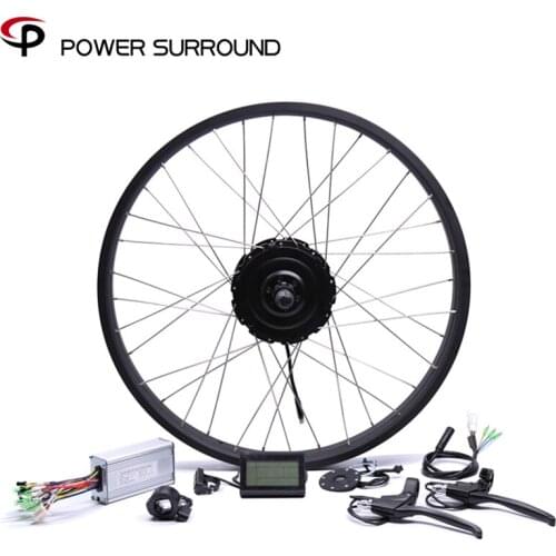 Real 2019 Rushed 48v750w Bafang Fat Rear Electric Bike Conversion Kit Brushless Motor Wheel With 20'' 26''rim