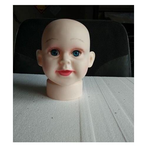 Baby boy Displaying cap mannequin head Dummy Children head boy head