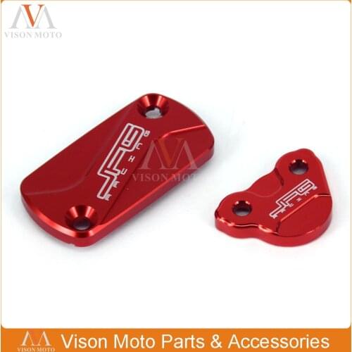 Motorcycle CNC Front Rear Brake Reservoir Cover Fluid Cap For Honda CRF150R CR125R CR250R CRF250R CRF250X CRF450R CRF450X