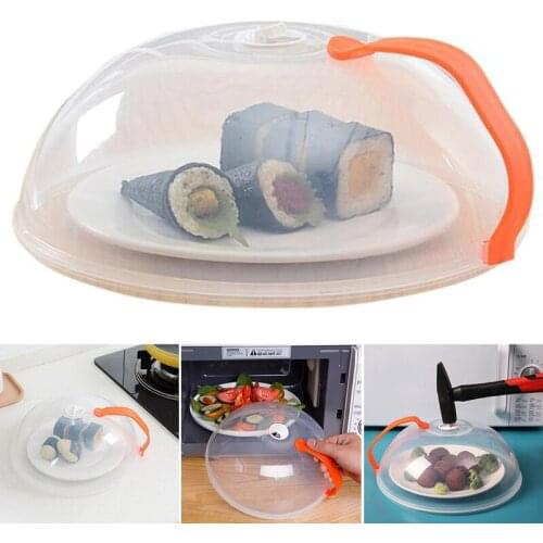 Food Safety Splatter Guard Microwave Hover Anti-Sputtering Cover With Steam Vents Keeps Microwave Oven Clean