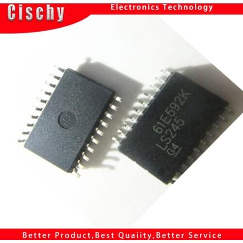 10pcs DM74LS245WM SOP-20 74LS245 SN74LS245DW SN74LS245DWR SMD