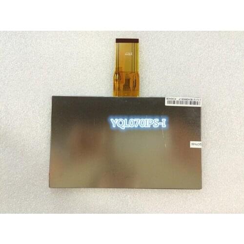 Free shipping original New Rainbow E708 3G 50PIN 97 wide YQL070IPS-I Tablet PC LCD 7 inch 50PIN HD 100 wide LCD screen