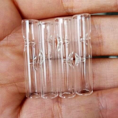 Paper Cigarette Filter Smoke Mouthtip Smoking Tool Reusable Glass Tobacco Pipe Rolling 10PCS