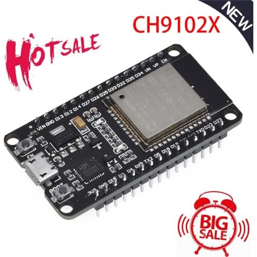 Hot sale! ESP32 Development Board Wireless WiFi +Bluetooth Dual Core CP2104 Filters Module 2.4GHz RF ESP32 High Quality