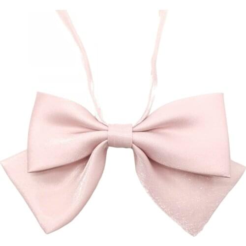 Colorful Women‘s Shirts Bowtie Ladies Girl School Wedding Party Bowknot Pink Bule Black Classic Butterfly Knot Suits Accessories