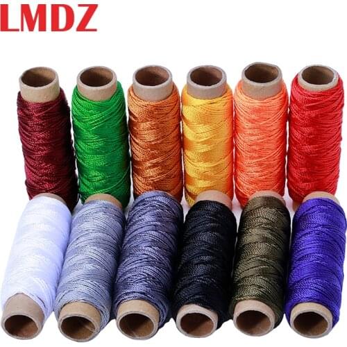LMDZ 1Pcs 250D High-strength Polyester Sewing Thread Silk Light Sewing Thread Canvas Leather Sofa Cowboy Thread 50m