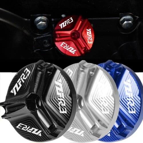 For YAMAHA YZF-R3 YZFR3 YZF R3 2015 - 2019 2018 2017 2016 Motorcycle Engine Oil Filler Cap Drain Sump Plug Bolt Cover Screw