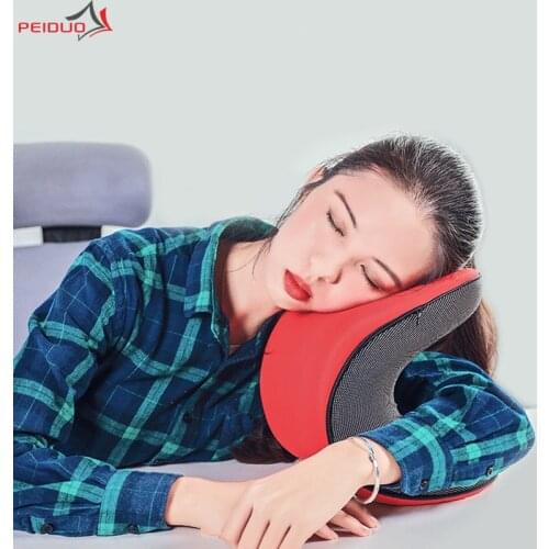 Multifunction Memory Foam Pillow For Travel Headrest Neck Support Cushions Office Rest Lunch Break Pillow Student Desk Sleeping