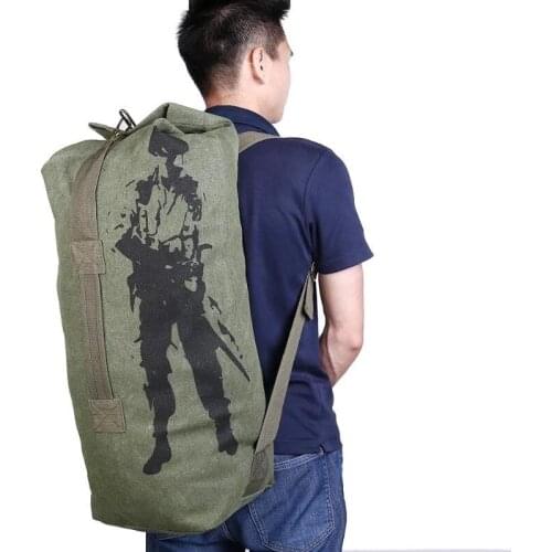 Canvas Large Shoulder Bags Freebase Army Soldier Tactical Canvas Backpack Outdoor Sport Men Climbing Camping Shoulder Bag