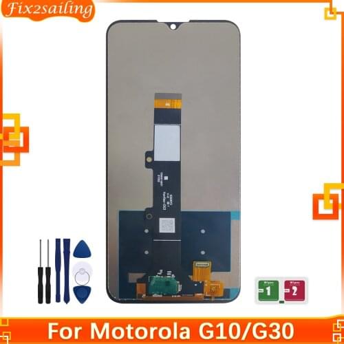 New For Motorola Moto G10 XT2127-2 LCD Moto G20 XT2821 Display Touch Screen Digitizer Assembly Repair For Moto G30 LCD XT2129-2