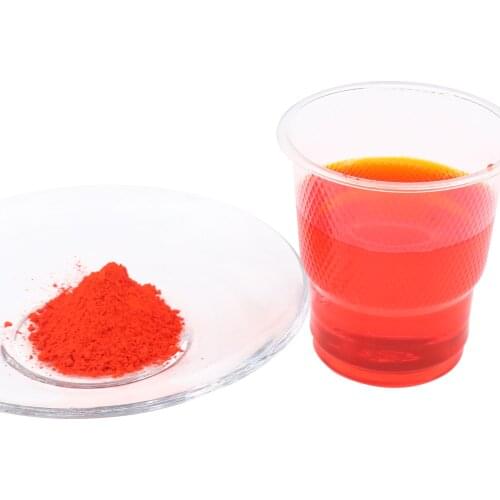 Orange Color Fabric Dye Dyestuff Pigment Acrylic Paint Clothing Dye Textile Dyeing for Cotton Nylon Silk Clothing Renovation 10g