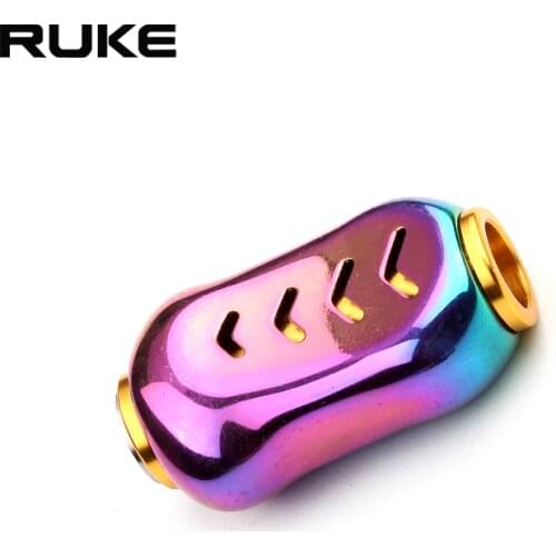 Ruke New Design Alloy Knob Suit For Daiwa And Shimano 35 mm 8.8 g Fit 7x4x2.5 Bearing Very Beautiful DIY Accessory Free Shipping