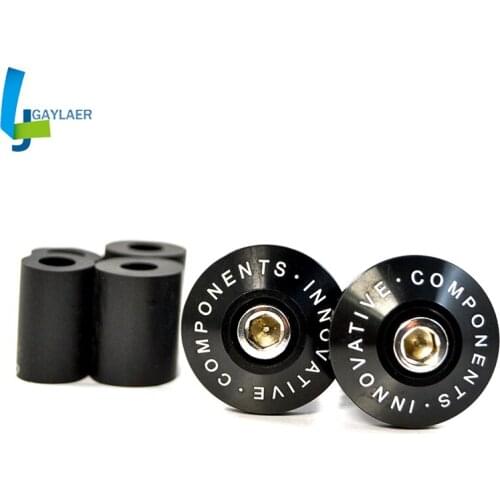 Handle Grip Plugs Ends for kawasaki Yamaha Motorcycle CNC Bike 7/8" Handlebar Grips Bar End Plugs