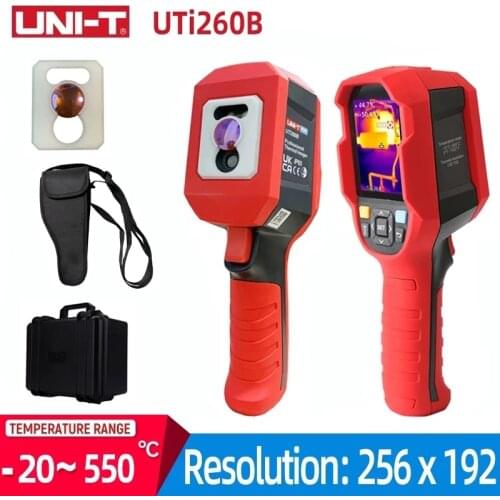 UTi260B Infrared Thermal Imager Real Time PCB Circuit Industrial Detection Floor Heating Pipe Test Thermal Imaging Camera UNI-T