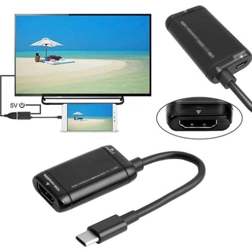 USB-C type c to HDMI-compatible splitter with function tablet android male 3.1 to For mhl usb converter female phone type c F7F4