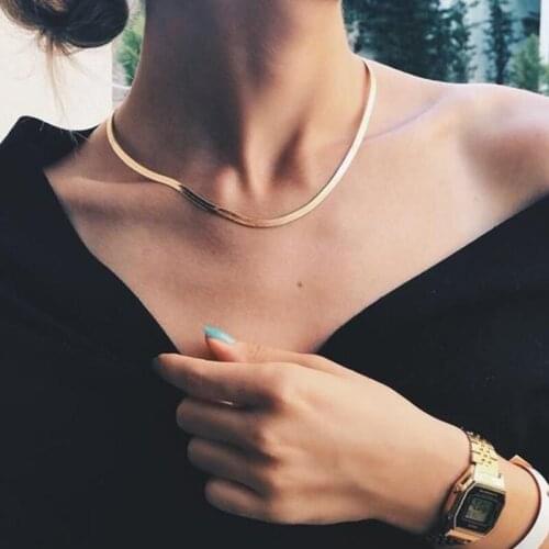 Punk Hip Hop Style Chunky Necklace, Men, Women, Simple Simple Chunky Necklace Party Jewelry Charm