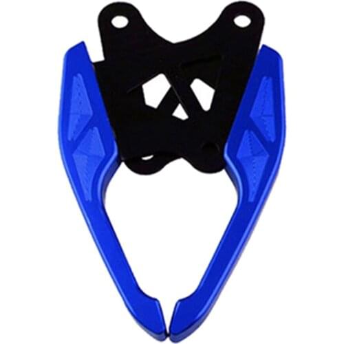Motorcycle Rear Armrest New Modified Passenger Handrail Blue Fit for Honda-MSX125 MSX-SF-125