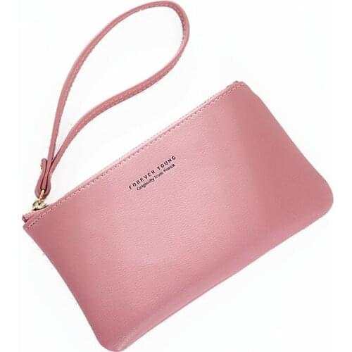 Women Wallet Female Wristlet Messenger Bag Portable Single-shoulder Bag Leather Phone Bag Handbag Crossbody bolsa feminina