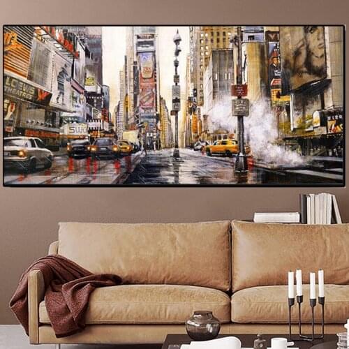 5D DIY Diamond Painting Abstract New york City Street Diamond Mosaic Cross stitch Square round diamond Home Decor A765