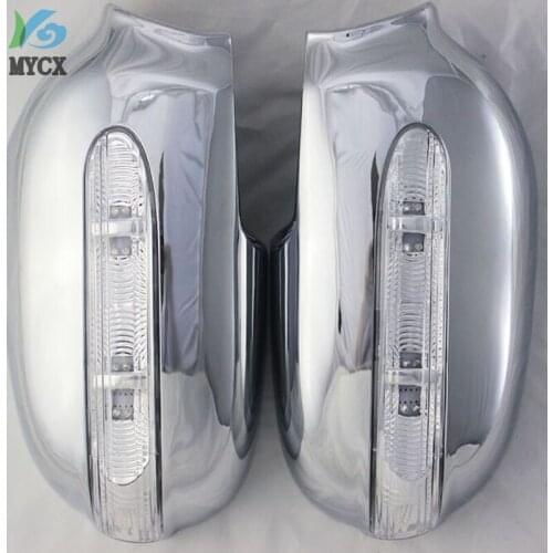 Car Accessories For Toyota Corolla 1996 ae110 ae111 ae112 Chrome plated rear Mirror Door Cover With LED