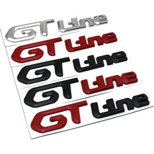 GT line Car stickers for KIA Peugeot 508 3008 208 308 5008 T9 GT Line Renault Clio Grandtour Megane Forte Optima Picanto Styling