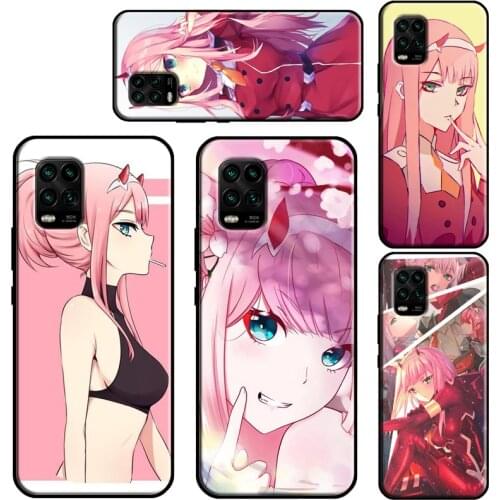 Anime Zero Two Darling in the Franxx Case For Xiaomi Mi 11 Lite Ultra 9T 10T Pro Mi Note 10 Lite POCO F3 M3 X3 Pro TPU Cover