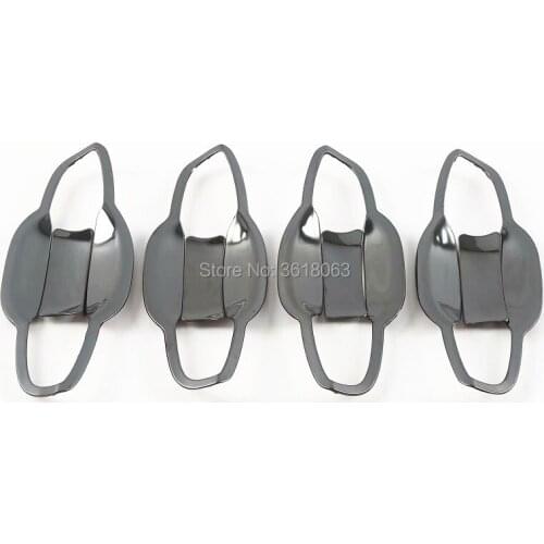 For VW Volkswagen Passat B8 2017 2018 2019 Stainless Steel Car Door Bowl Stick Cover Trim Frame External Car Styling Accessories