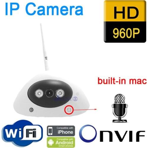 Free shipping IP Camera HD audio onvif cctv Cameras cmos infrared 960P wifi wireless video systems security home indoor