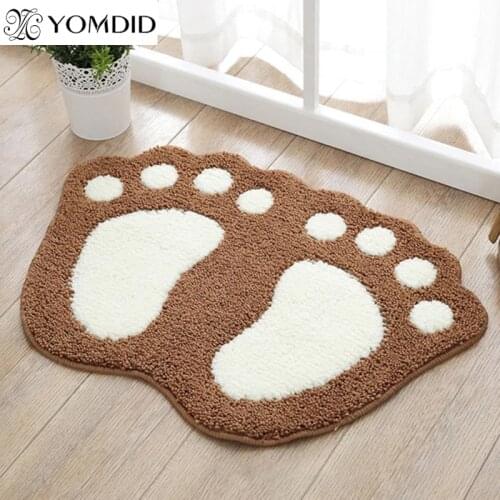 Soft Non Slip Bath Mat Bathroom Rug Absorbent Shaggy Mat Home Floor Decoration Living Room Carpet Kitchen Door Entrance Rug