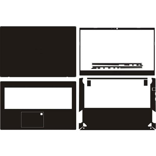 Laptop Sticker Skin Decals Carbon fiber Cover Protector for Asus Mars15 VX60 15.6"