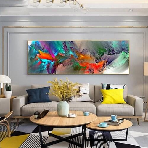 New Arrival 5d Diamond painting Larger Size Abstract Blue Purple Diamond Puzzle Pictures Diamond Mosaic Christmas Gift