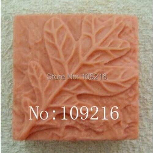 Wholesale!! 1pcs 6.1*3.0cm Leaves (zx853) Silicone Handmade Soap Mold Crafts DIY Mold Soap Moulds