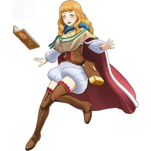 Personality Black Clover Mimosa Vermillion Laptop Cartoon Waterproof Car Stickers Surfboard Motorcycle Decal Apply To Car Window