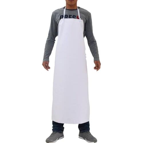 Thick apron waterproof oil-resistant PVC apron Butcher aquatic pet shop overalls aprons