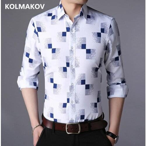 2019 Hot Sale Spring Summer Long Sleeve Shirts For Men Business Casual Shirt Slim Fit Office Workers Masculino Fashion Clothes