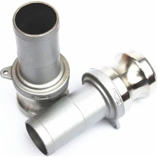 1/2" 3/4" 1" 1-1/4" 1-1/2" Hose Barb Camlock 304 Stainless Steel E Type Cam Lock Fitting Pump Adapter For Homebrew