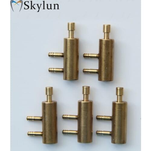 One PC dental hanging valve normal close shut valve metal holder valve rack product dental unit equipment SL1207
