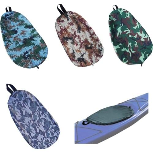 Marine Canoe Kayak Cockpit Anti Dust Cover Boat Spray Skirt Deck Bag for Camping Hiking Boating Hunting Fishing Accessories
