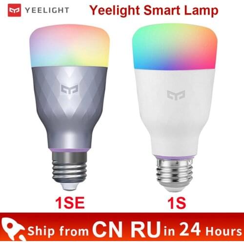 Yeelight Smart LED Bulb Smart Lamp 1S/1SE Colorful Lamp 800/650 Lumens E27 For Apple Homekit Mihome App Google Assistant Hot New