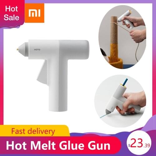 Xiaomi HOTO Hot Melt Glue Gun 4V 2000mAh Lithium Battery Cordless Glue Glue With Glue Stick Home DIY Tools Hand Craft Tools New