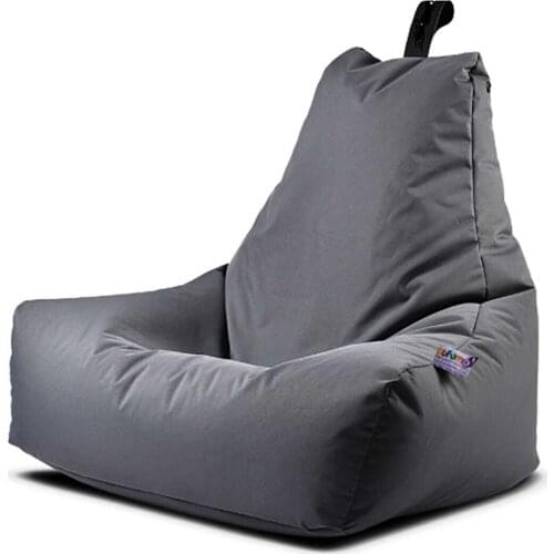 Gray Large Pear Armchair